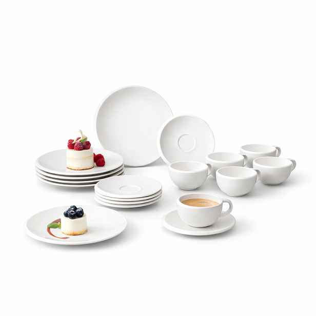 Villeroy & Boch Porcelánový kávový servis NewMoon, 18 ks 10-4264-7126