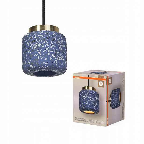 Závěsná stropní lampa GU10 Dekorativní modrý dekor Osram