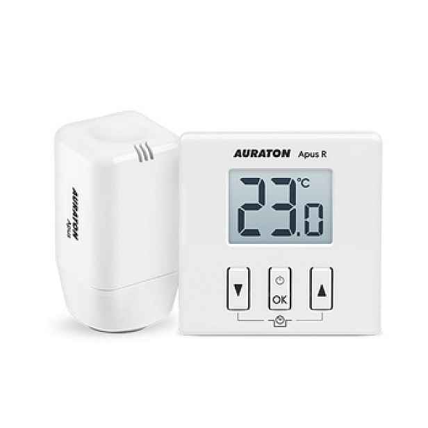 Auraton Denní Bezdrát. Regulátor S Elektronickou Radiátorovou Hlavicí Apus