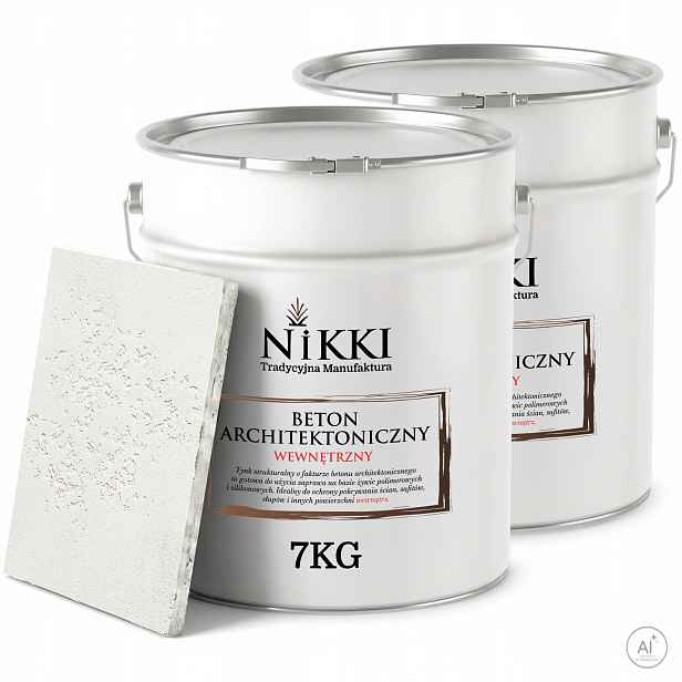 Dekorativní omítka s Betonu strukturou, vnitřní, 2 x 7 kg, bílá, F101, výkonná