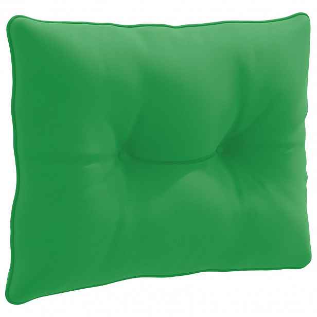 vidaXL Zádový polstr PUTTEN 100% polyester Zelená 60 x 40 x 10 cm