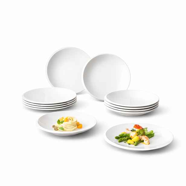 Villeroy & Boch Porcelánový jídelní servis NewMoon, 12 ks 10-4264-7609