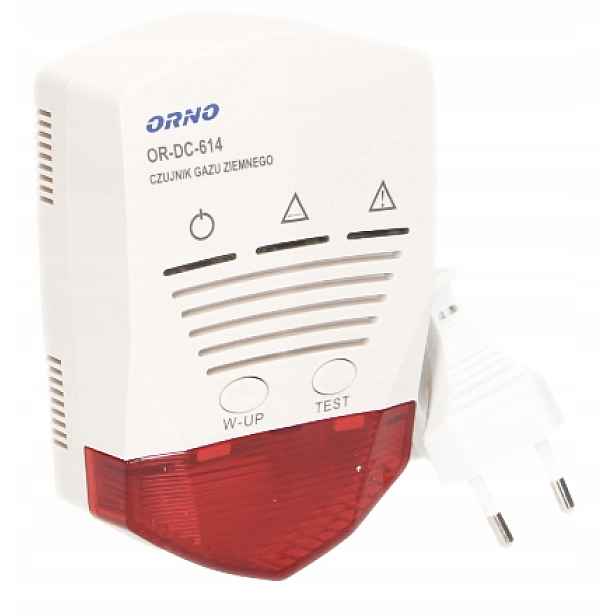 Detektor Zemního Plynu Orno Alarm 70 dB