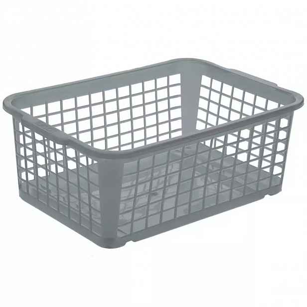 Košik velký 30x20 crystal grey