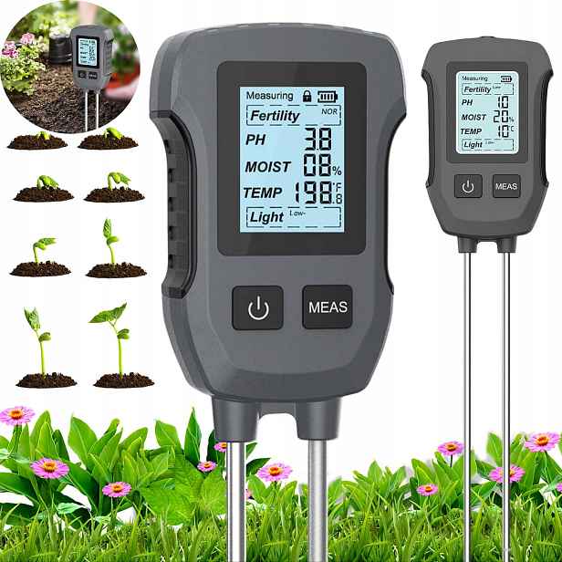 Měřič Vlhkosti Půdy, Tester Ph Půdy Pro Měření Půdy