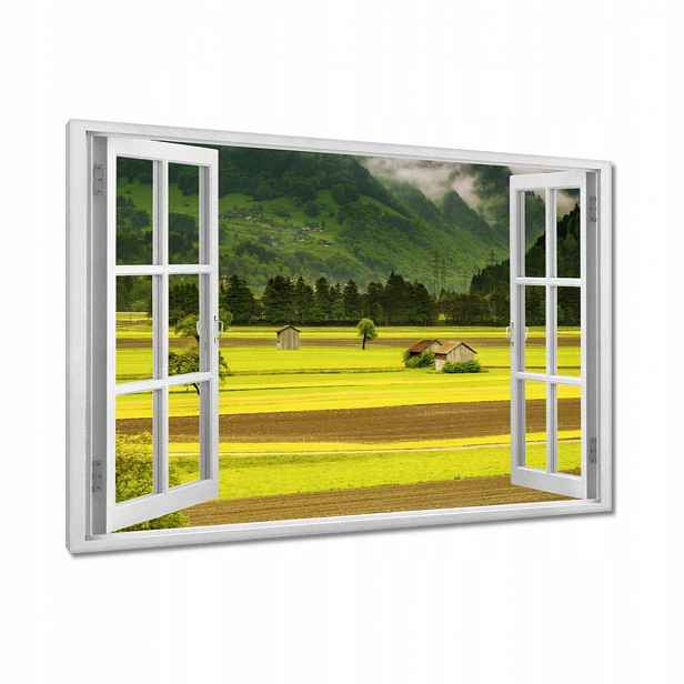 Obrazy 90x60 Zelené lány