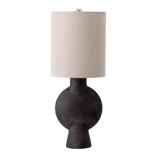 Hnědo-béžová stolní lampa Sergio - Bloomingville
