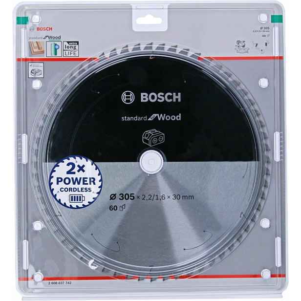 Bosch Pila Standard Wood Accu 305x30x60z B2608837742