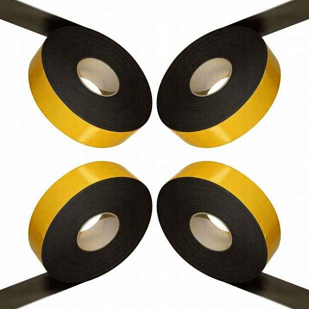 Izolační Páska Kaučuková 4 ks Antikondenzační pro obaly 15 m 50x3 mm