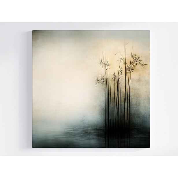 Obraz Na Plátně Canvas Bambus Minimalismus Zen Klid Příroda 50x50