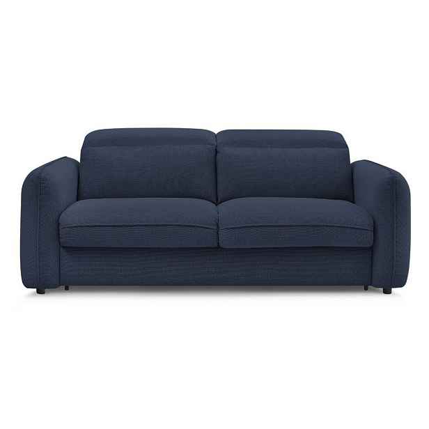 Tmavě modrá pohovka 216 cm Achille – Bobochic Paris
