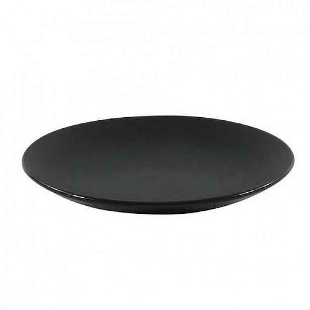 Keramický dezertní talíř London, 21 cm, matná černá