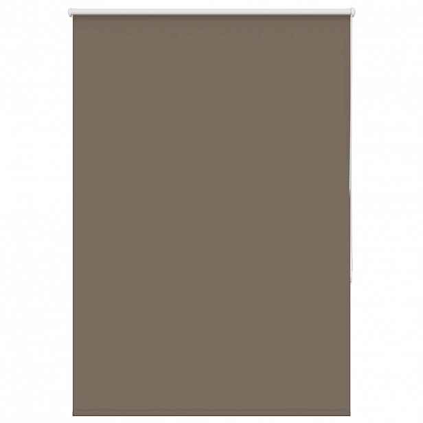 vidaXL Roleta zatemňovací Coffee 95x130cm Šířka látky 90,7cm Polyester