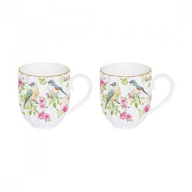 Sada 2 porcelánových hrnků, 300 ml, kolekce "Spring Time" - Easy Life