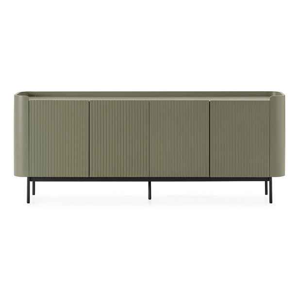 Zelená komoda 200x80x40 cm Willa – MOME