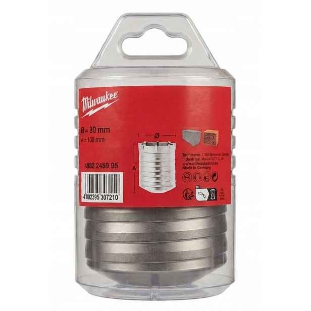 Samotná korunka korunkový vrták pro betonu 80 mm Sds-max Milwaukee