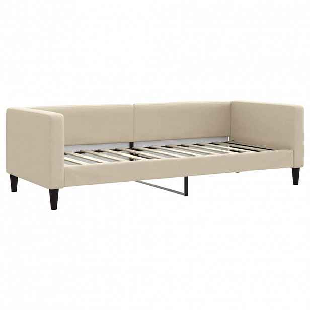 vidaXL Válenda krémová 80 x 200 cm textil