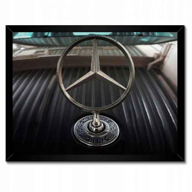 Plakáty v rámu 40x30 Známka Mercedesu