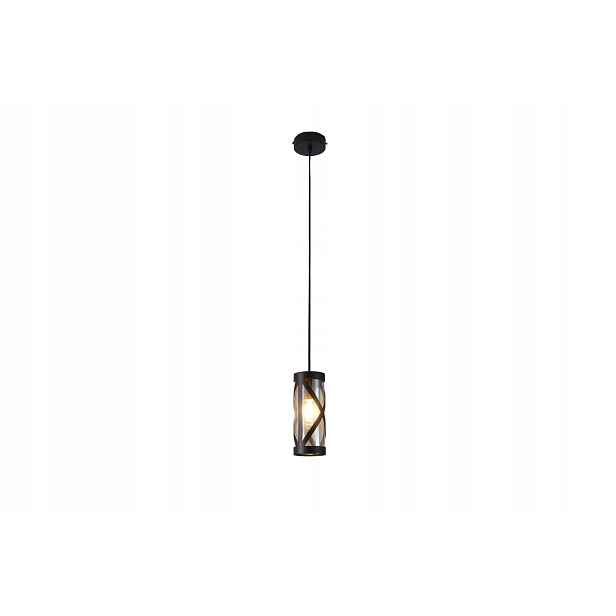 Rabalux Oberon 5338 závěsná lampa E14 1x40W bronz/jantar IP20