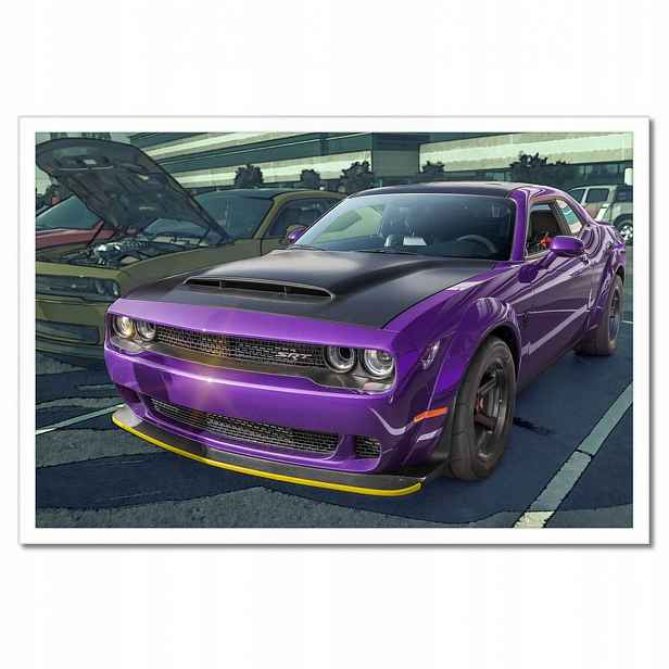 Plakáty v rámu 60x40 Dodage Challenger Srt