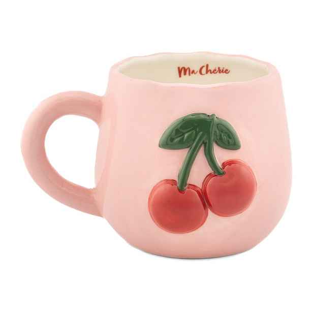 Světle růžový hrnek Cherry – Sass & Belle