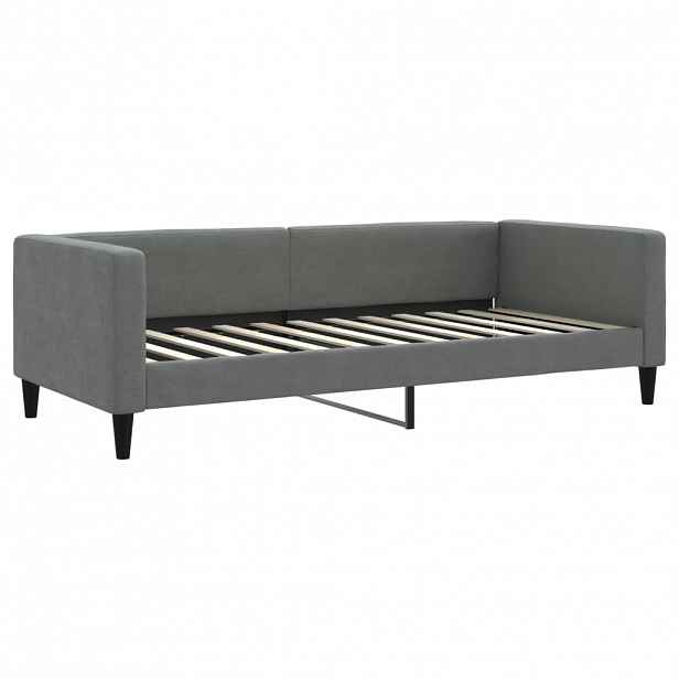 vidaXL Válenda tmavě šedá 90 x 200 cm textil