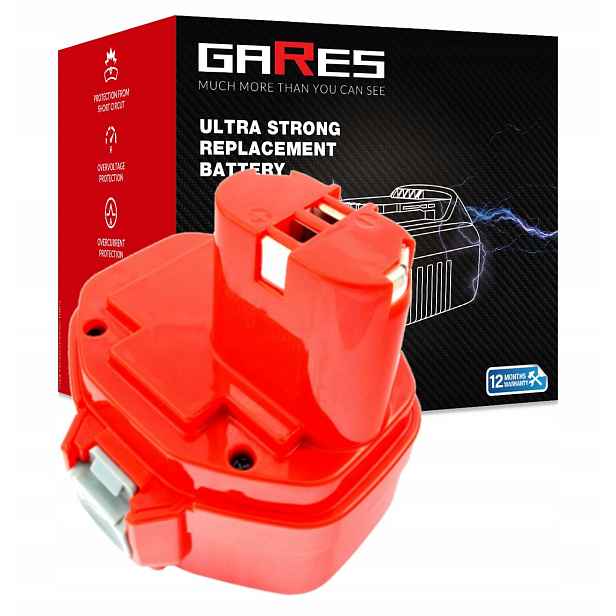 Akumulátor pro Makita 6381D 6333DA 8280DWAE 6336DWBE 14,4V 3Ah