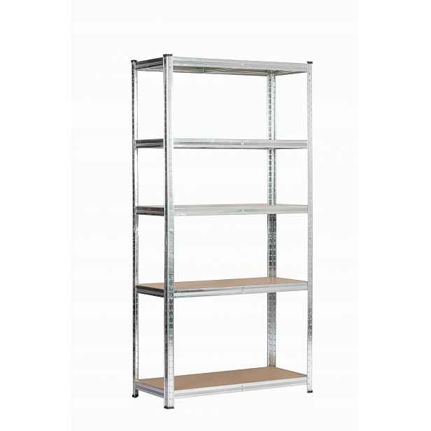 Skladovací Regál Kovový 180x90x40 Garážový Sklep Sklad 875 kg
