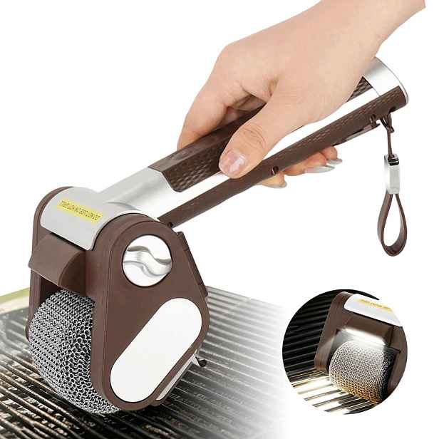 Elektrický Kartáč Na Čištění Grilu Škrabka Čistič Roštu Bbq