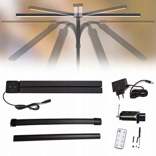 Led Stolní Lampa 24W Na Školní Stůl Noční Lampa S Nastavitelnou Rýsovací Lampou