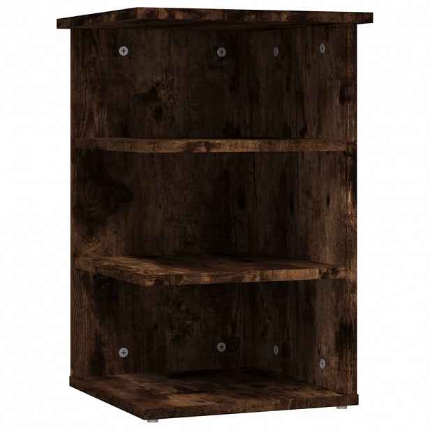 vidaXL Odkládací skříňka kouřový dub 35 x 35 x 55 cm kompozitní dřevo