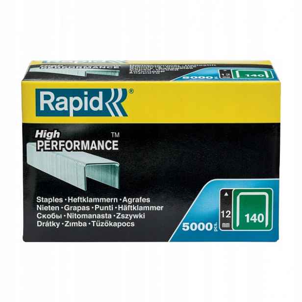 Čalouněné sponky Typ 140 12 mm 5000 ks Rapid pro ruční sešívačky