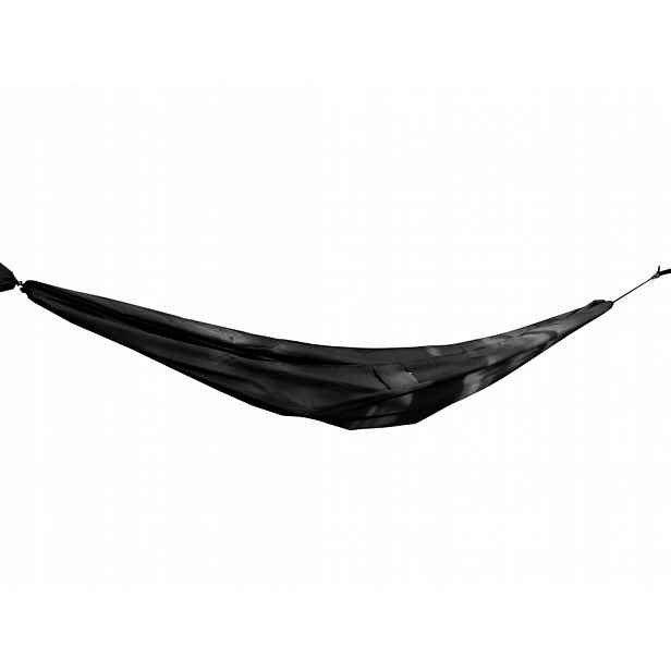 Houpací síť TigerWood Vážka V1 long Černá pevná, odolná, 350 cm, do 230 kg
