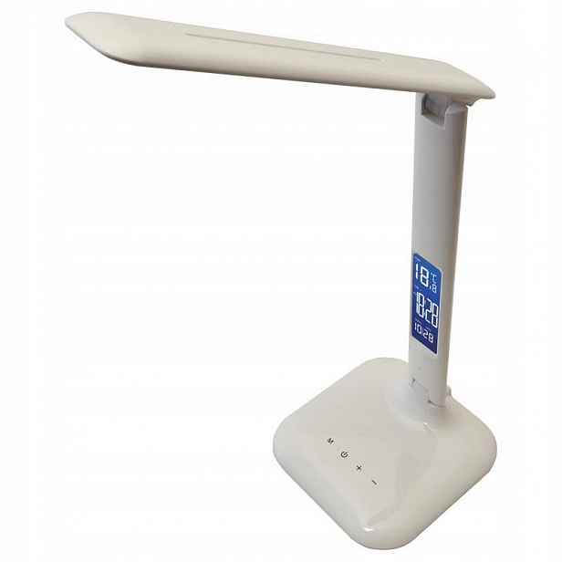 Led stolní lampa s displejem