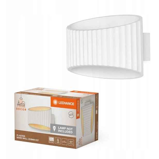 Nástěnná lampa Dekorativní nástěnné svítidlo E27 Bílá Decor Ledvance