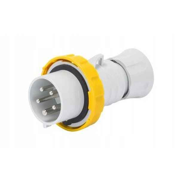Přenosná Zástrčka 5P 16A 110V Žlutá IP67 Gewiss