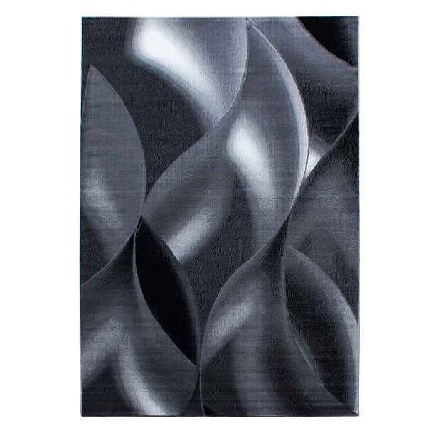DOPRODEJ: 200x290 cm Kusový koberec Plus 8008 black, 200x290, šedá, chodba / předsíň, Ayyildiz
