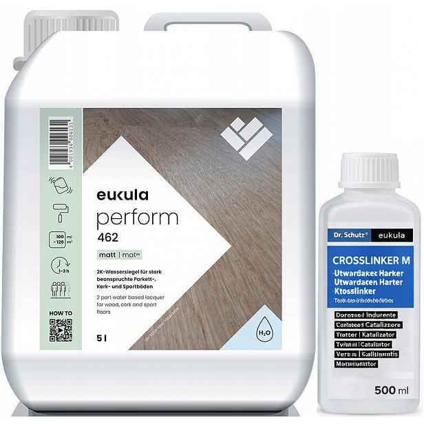 Eukula Perform 462 Mat 5,5L lak na dřevo a podlahy 2K