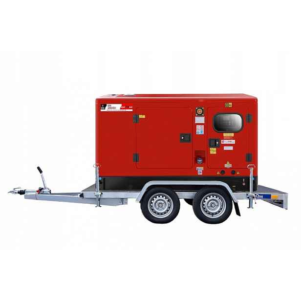 Generátor 28 Kva Mobilní Přívěs, Generátor Motorů Kraftwele On