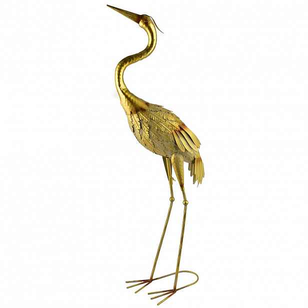 Mondex FIGURA CEDRIC, kovová, zelená, 50x18x95cm