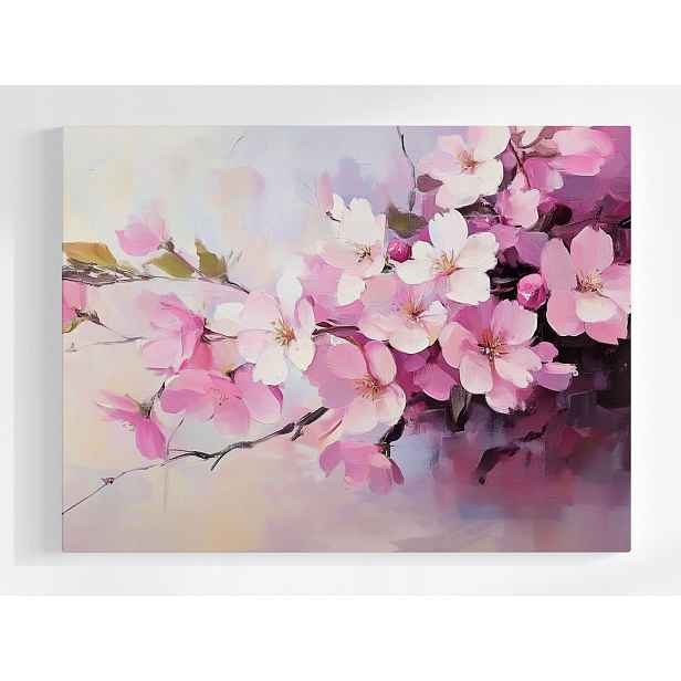 Plakát Příroda Dřevo Višeň Květy Sakura 100x75