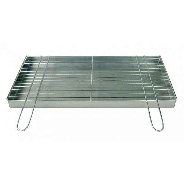 Rošt pro stavbu grilu 54x34 cm popelník