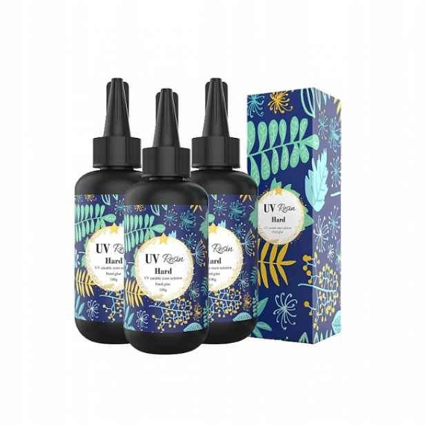 Uv pryskyřice Dekorynka na šperky světlotvrdá resina 100 g *3 ks
