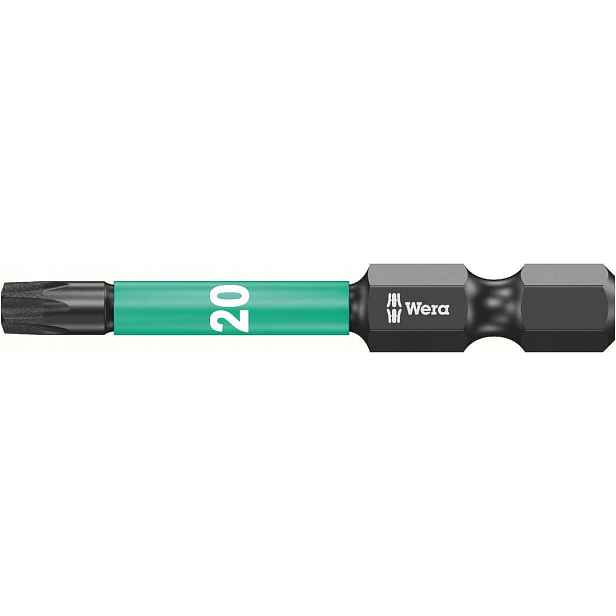 nárazová koncovka 1/4" Torx, velikost TX20/50 mm, Wera [05057664001] 5ks