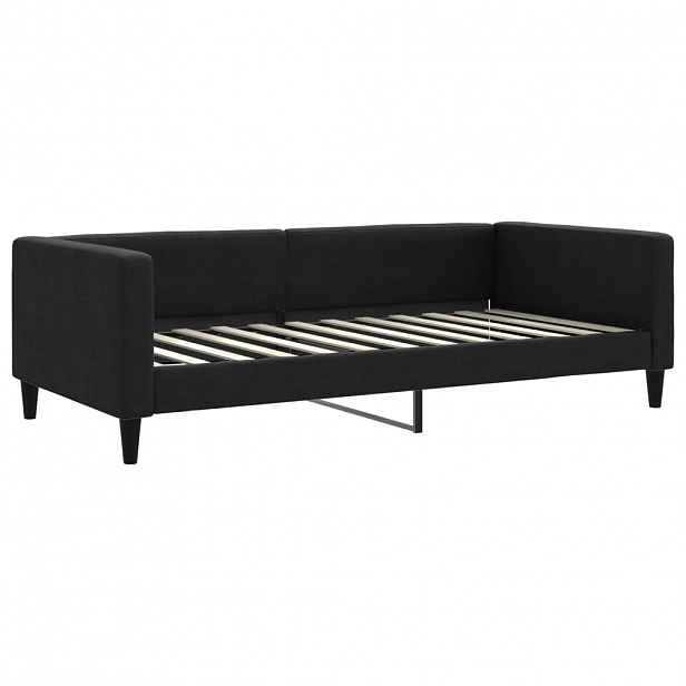 vidaXL Válenda černá 100 x 200 cm textil