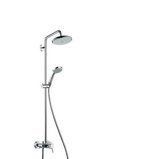 Sprchový systém Hansgrohe Croma na stěnu s pákovou baterií chrom 27222000