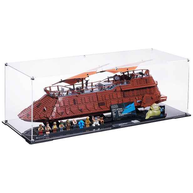 Vitrína Blacked Brick pro Lego 75397 Star Wars Barka Jabby