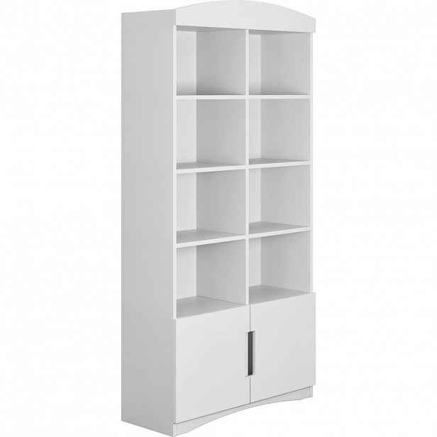 MID.YOU REGÁL, bílá, 90/186/34 cm - 002142000103