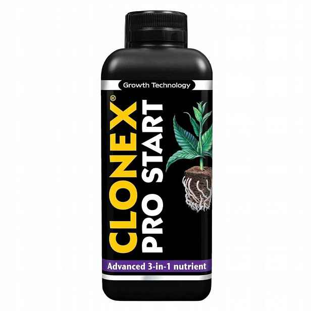 Clonex Pro Start 1L – hnojivo pro sazenice a mladé rostliny Growth Technology