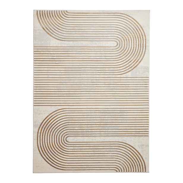Koberec v šedo-zlaté barvě 170x120 cm Apollo – Think Rugs